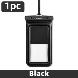 1PC Universal Waterproof Phone Dry Bag Transparent PVC Touchable Screen Pouch Floating Case For Beach Swimming Outdoor Travel