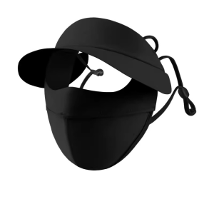 Golden หมวกพร้อมหน้ากากกันแดด กัน UV แบบเต็มหน้า สบาย ระบายอากาศดี สําหรับผู้หญิง UV face mask