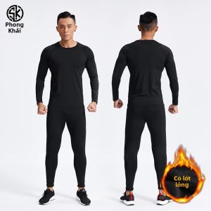 SK | Quần Áo Nén Giữ Nhiệt Mùa Đông Cho Nam Cao Su Đàn Hồi