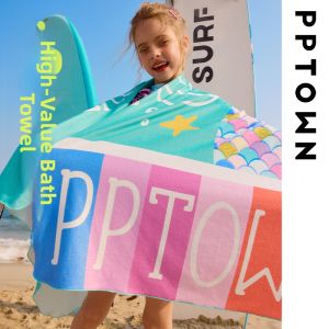 PPTOWN | Moisture-Absorbent Quick-Drying Beach Towel for Girls