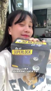 TERLARIS !! SUPERLOCK regulator kompor gas grs 02 - ORIGINAL | Pemasangan tanpa karet PUTAR