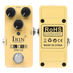 IRIN | IRIN Guitar Effect Pedal True Bypass Pedals Electric Guitar Parts Distortion/Chorus/Overload /TALENT OCTAVE/GOLDEN FUZZ BASS