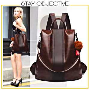 Anti Theft Series Woman Backpack Wanita Beg Galas Perempuan Bag Belakang Handbag Suitcase Women Bagpack School Sling 05