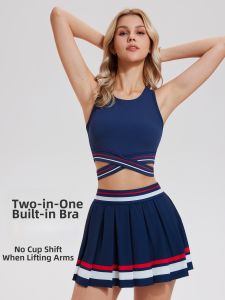 COSLEAF | Sports Skirt with Padded Vest Lining