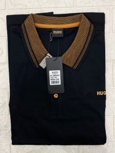 kaos kerah hugo selection jumbo (2xl.3xl.4xl) /baju cowok jumbo / kaos bigsize cowok