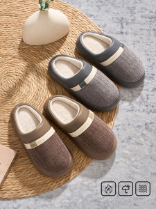 Dép Bông Mùa Đông Cho Nữ 2025 Dép Bông Ấm Áp Chống Trượt Trong Nhà Cho Nam Và Nữ Dép Bông Thoải Mái Cho Gia Đình