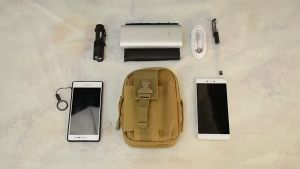 🇹🇭✨ใช้ดี ✨คุณภาพฟอร์ดยุทธวิธีกระเป๋ากันน้ำอเนกประสงค์ยูทิลิตี้ กระเป๋าเอวกระเป๋ากลางแจ้งสลิงกระเป๋ากีฬาวิ่งโทรศัพท์กระเป๋าพร้อมสต็อก