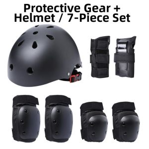 Multi-sport Safety Helmet and Pad Set