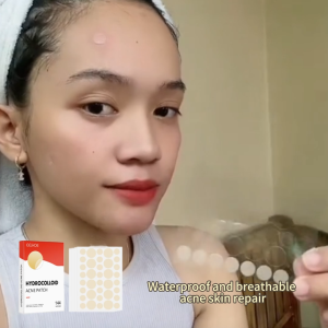 EELHOE 144pcs Hydrocolloid Acne Patch - Invisible Waterproof Pimple Sticker for Blemish Care