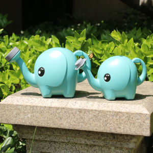 Thickened Watering Pot For Home Cute Kids Watering Can Gardening Plastic Watering Device Green Watering Flower Sprinkling Can Shower Pot