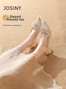 Josiny | Bridal Pointed Toe Stilettos Women Shoes