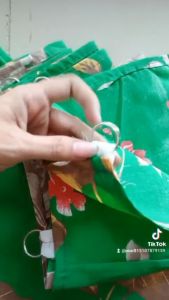 Rèm che nắng ngoài trời màn che cửa BENU STORES chất liệu vải tổng hợp in 3D màu xanh lá cây có khoen sắt nhiều kích thước sang trọng mẫu mới