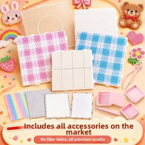 YUGUANG | Heat-Resistant DIY Bead Template Tool with Glitter