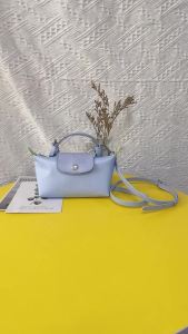 《226》LONGCHAMP  Bag Leather Shoulder Strap Kit Without Perforations Removable Adjustable Shoulder Strap