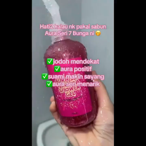 Sabun 7 Bunga Herbal Soap by Farhah Beauty | Aura Seri 7 Flowers Soap Spiritual Aura Cleansing Soap