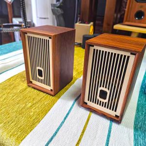 Qingfeng Thrush No. 1 Desktop Passive Bookshelf Speaker Vocal Poison Audio Import Unit Matching Ma12070