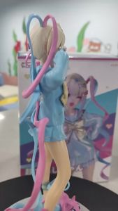 Bandai | HOT! Aixlan NEEDY GIRL OVERDOSE Figure Rain KAnge PVC Action Figure Amine Adult Anime Girl Statue Collectible Figurine Toys Gift