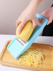 Multifunctional Kitchen Potato Thread Scraper Cutter Slicer Home Use Easy to Clean Durable Plastic And Stainless Steel