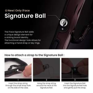 iFace BeBling iPhone case 15 / 14 / 13 - Aurora Silver Black White