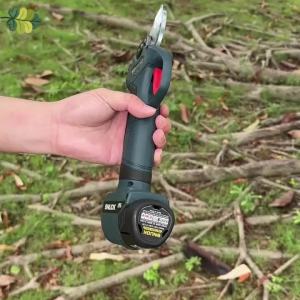SNUOK | SNUOK 650W Brushless Gardening Pruning Shears 10-28mm Home High Carbon Steel Outdoor Electric Scissors For Bosch 12V Battery