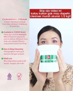 Viva Cleansing Cream 200gr Deep Cleansing
