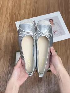 MIFEI | Dép Bệt Dễ Thương Đính Nơ Da Cừu