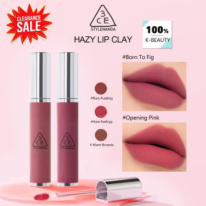 3CE | [ClearanceSale] 3CE HAZY LIP CLAYOlive YoungPremium HazeConceal Lip LinesRich PigmentationKorean CosmeticKorean Makeup