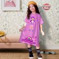 TUNIK ANAK PEREMPUAN RAINBOW BUBBLEGEM RUBY PURPLE FREE NAMA ANAK. 