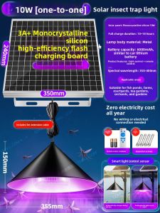 BONADUO | Solar Outdoor Insect Catching Light