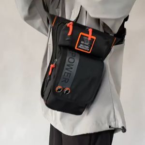 Túi đeo chéo đeo bụng nam thời trang cao cấp chất liệu vải dù dày đẹp có khả năng chống nước chống xước cao TUI09