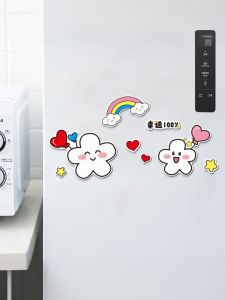Creative Cute Cartoon 3D Magnetic Stickers for Door And Fridge Decorative Attraction Magnet Home Decorations