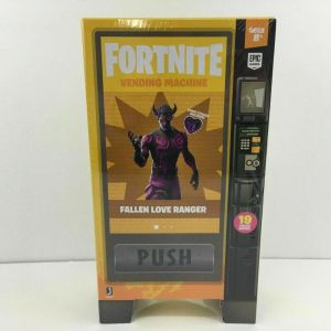 ⚠️ CLEARANCE SALE! ⚠️ Fortnite Vending Machine Fallen Love Ranger Collectible Action Figure Includes 9 Weapons 4 Back Bling and 4 Building Material Pieces for 3.75 inch 1:18 scale Action Figure