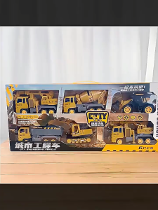 รถของเล่น สำหรับเด็กผู้ชาย ชุดรถวิศวกรรม ครบเซ็ต6ฟรี6 วัสดุABS แข็งแรงทนทาน มีคุณภาพ รถดัมพ์ รถเครน รถบรรทุกผสม และอื่นๆ