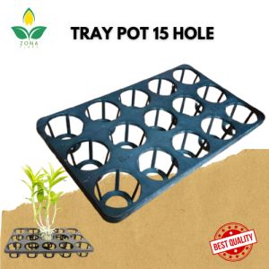 TRAY POT ANGGREK 15 HOLE/LUBANG