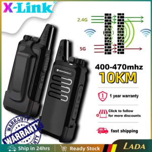 [Free Mic] Motorola C1 Walkie Talkie 16 Channels UHF 400-470MHz  Water/dust/shockproof Walkie-Talkies