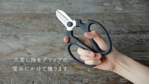【GOOD DESIGN!MADE IN JAPAN!since 1903】Sakagen Hand Creations (fluoride coating) Florist Scissors F-170 - Colour: Moss Green/White/RED 坂源 ハンドクリエーション F170 生花園芸ハサミ