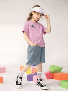 Summer Children Jeans Shorts Casual Pants