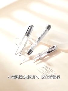 ✨FREESHIP ✨ Bộ Dụng Cụ Lấy Ráy Tai Có Đèn Dạ Quang Cho Bémón vệ sinh tai mũi chuyên nghiệp ( LOẠI XỊN SẠC USB ) - TOYCITY