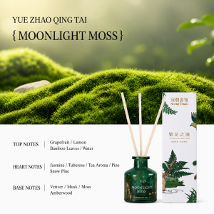 【SongChao】 Blooming Garden Reed Diffuser 50ml – Long-Lasting Home Fragrance Aromatherapy for Bedroom Bathroom & Living Room