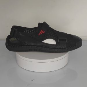 INLIKE Outdoor Sandal Hiking Gunung Pria Sendal Mendaki Musim Panas Olahraga Kulit Touring Cowok Lentur Keren 178