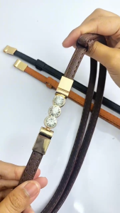 Ikat Pinggang Kecil Kode 7052 Fashion Casual Aksesoris Pakaian Wanita Ikat Pinggang Wanita Adjustable Belt Slim DBI