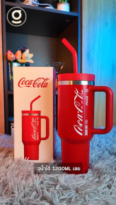 ของขวัญคริสต์มาส COCA COLA x GERM  แก้วน้ําเก็บความเย็น Bawang Cup ถ้วยน้ําฟางความจุขนาดใหญ่ 316 สแตนเลสขวดน้ําเก็บความเย็น Ice Master Cup