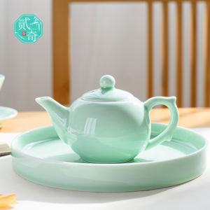 Two Strange Creative Porcelain Fish Teapot Ceramic Brewing Tea Pot for Home Use Flower Tea Pot Handmade Dehua Porcelain