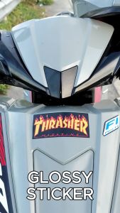 Stickers Waterproof THRASHER Motor Accessories Stickers for Motorcycle Sticker Hologram Honda Vinyl Stiker Decals