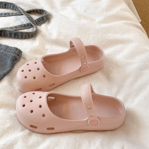 XMAW | Womens Summer Soft Sole Anti-Slip Ballet Style Mary Jane Flats Slippers