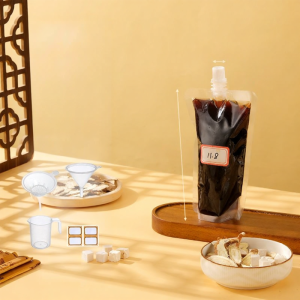 MRUN | Disposable Suction-mouth Herbs Packaging Pouch Heatable Airtight Preservation