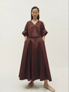 edition | Tailored A-line Shirt Dress