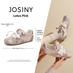 Josiny | Double Shoelaces Breathable Flat Casual Sport Shoes