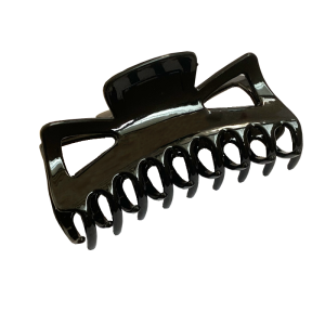 Large Black Shark Hair Clip Transparent Bathing Hairpin Simple Stylish Hair Accessories for Women Original Design Hair Grips