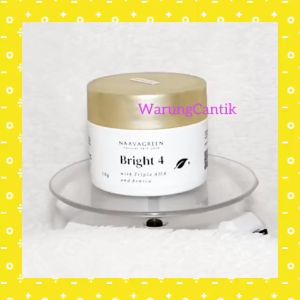 Naavagreen Bright 4 Day Cream 10 gram by dr Fredi Setyawan Original Skin Care Pelembab Wajah Pagi
